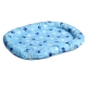 Small Cooling Pet Mat with Padded Edges | Foldable & Breathable Surface - Blue