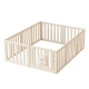 Kids Safety Playpen With 10 Panels - White (61cm High)