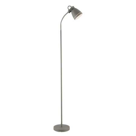 Nova Contemporary Standing Floor Lamp Light Metal Grey