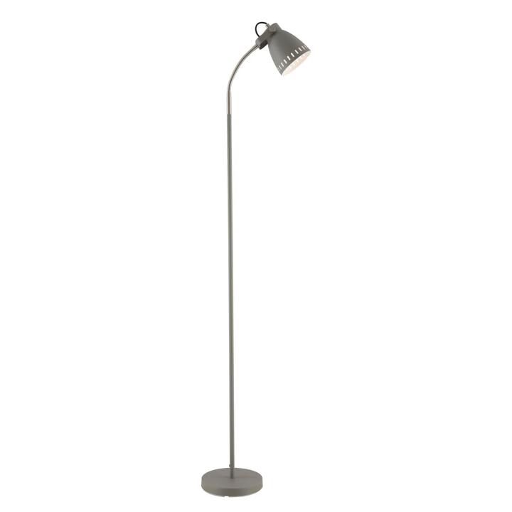 Nova Contemporary Standing Floor Lamp Light Metal Grey
