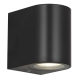 Eos Modern Wall Lamp Light Polycarbonate Black Sand