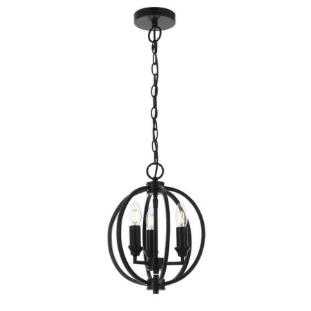 Kendall Modern Pendant Hanging Lamp Light Metal Black