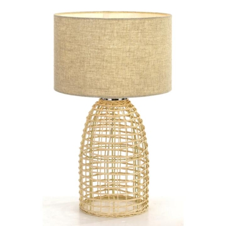 Bayz Modern Table Desk Lamp Light Rattan Sand
