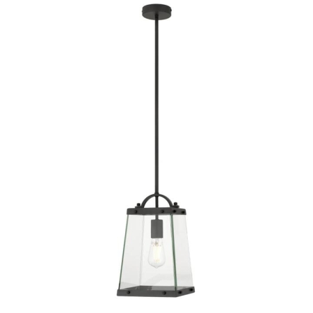 Colair Modern Pendant Hanging Lamp Light Solid Brass Clear Clear Black Matte