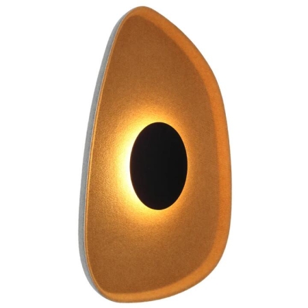 Raxa Industrial Wall Lamp Light Felt Aluminium Acrylic Orange Grey Textured