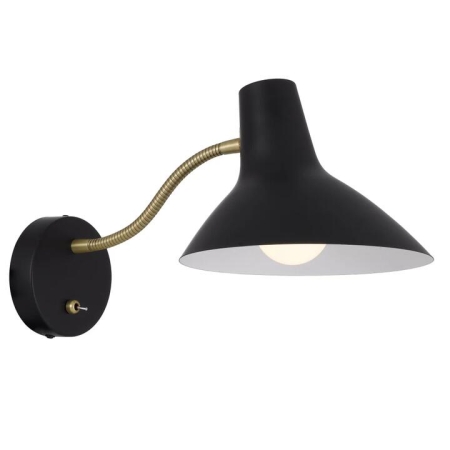 Farbon Modern Wall Lamp Light Metal Black Brass Matt