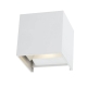 Flip Modern Wall Lamp Light Aluminium White