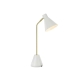 Ambia Modern Table Desk Lamp Light Metal Brass White Matte
