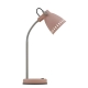 Nova Contemporary Table Desk Lamp Light Metal Pink