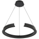 Lucid Modern Pendant Hanging Lamp Light Aluminium Metal Pvc Black Matte