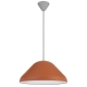 Hanami Modern Pendant Hanging Lamp Light Metal Plastic Orange Grey Satin