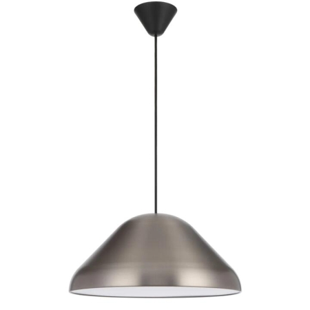 Hanami Modern Pendant Hanging Lamp Light Metal Plastic Nickel Black Satin