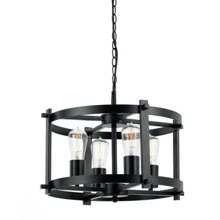 Finley Modern Pendant Hanging Lamp Light Metal Black