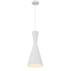 Flero Modern Pendant Hanging Lamp Light Aluminium White Brushed