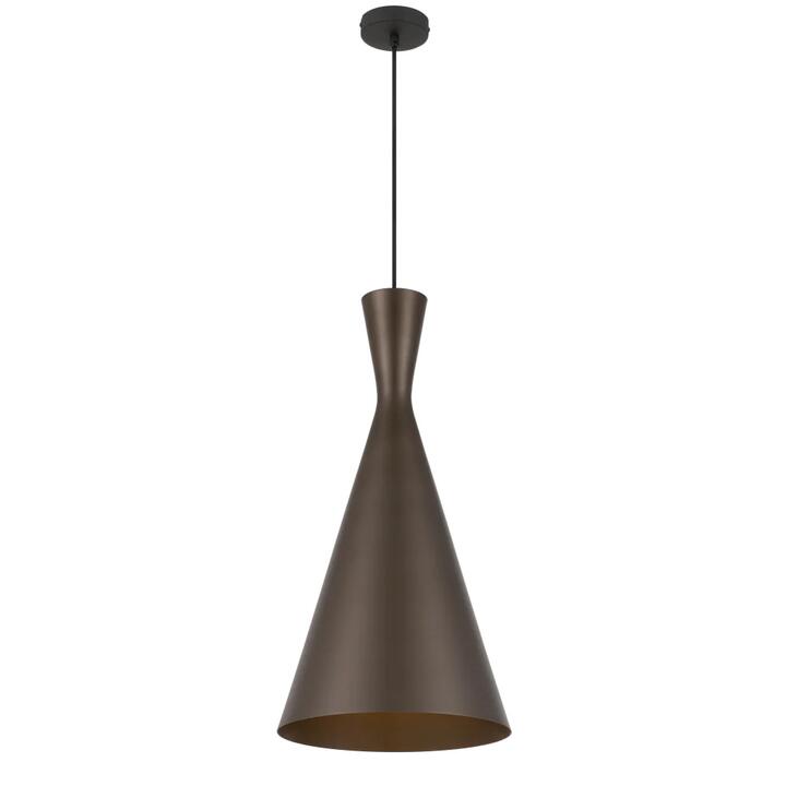 Flero Modern Pendant Hanging Lamp Light Aluminium Bronze Brushed