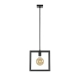 Collins Modern Pendant Hanging Lamp Light Metal Black