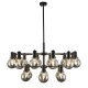 Escoda Modern Pendant Hanging Lamp Light Metal Black Smoke