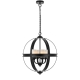 Bodum Modern Pendant Hanging Lamp Light Metal Black Matte