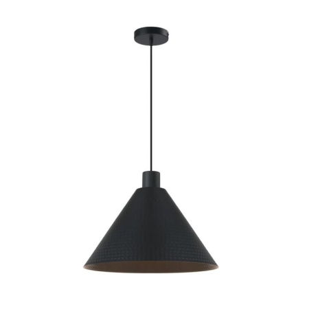Kestra Modern Pendant Hanging Lamp Light Metal Black Textured