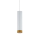Dakota Contemporary Pendant Hanging Lamp Light Aluminium White Oak