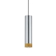 Dakota Contemporary Pendant Hanging Lamp Light Aluminium Silver Oak