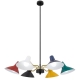 Farbon Modern Pendant Hanging Lamp Light Metal Brass Matt Multi-color