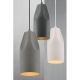 Forma Modern Pendant Hanging Lamp Light Aluminium White