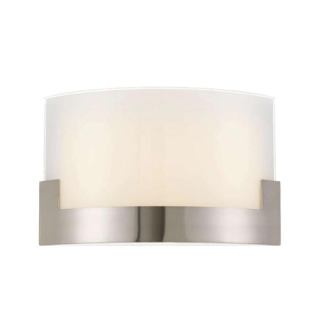 Solita Modern Wall Lamp Light Metal Glass Frost Nickel