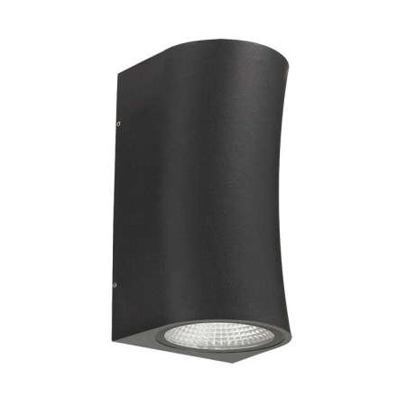 Vita Modern Wall Lamp Light Aluminium Black