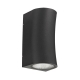 Vita Modern Wall Lamp Light Aluminium Black