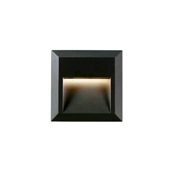 Prima Modern Wall Lamp Light Plastic Black