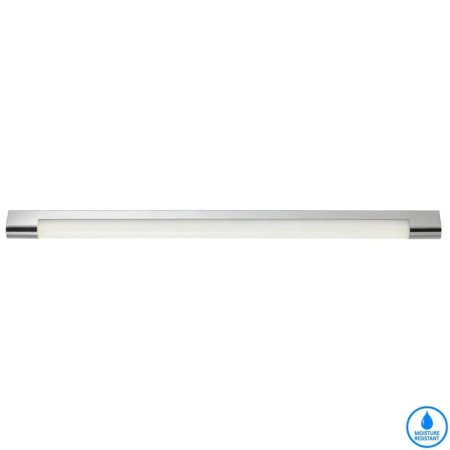 Oras Modern Wall Lamp Light Stainless Steel Polycarbonate Chrome Opal