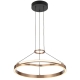Ostrom Modern Pendant Hanging Lamp Light Aluminium Pvc Coffee Gold Satin