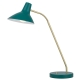 Farbon Contemporary Table Desk Lamp Light Metal Brass Matt Green