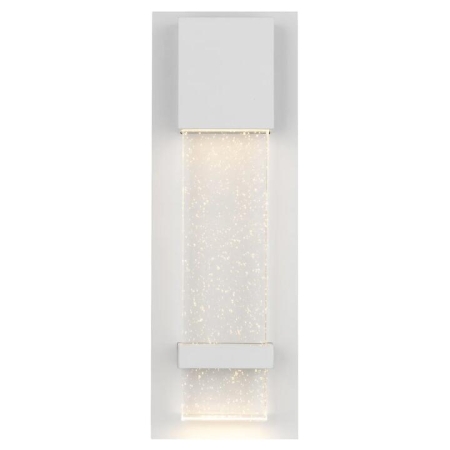 Estrada Modern Wall Lamp Light Aluminium Glass White Sand
