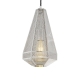 Magnus Contemporary Pendant Hanging Lamp Light Metal Chrome