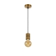 Lang Modern Pendant Hanging Lamp Light Metal Antique Brass