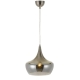 Landy Vintage Pendant Hanging Lamp Light Glass Nickel Smoke