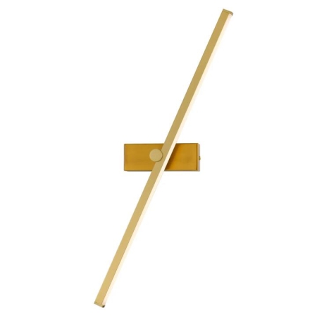 Foley Contemporary Wall Lamp Light Aluminium Polycarbonate Antique Gold Gloss