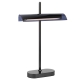 Lyman Modern Table Desk Lamp Light Metal Gun Metal Gloss