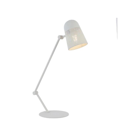 Cadena Modern Table Desk Lamp Light Metal White Sand