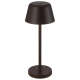 Briana Modern Table Desk Lamp Light Metal Brown Sand