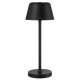 Briana Modern Table Desk Lamp Light Metal Black Sand