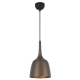 Polk Modern Pendant Hanging Lamp Light Metal Bronze