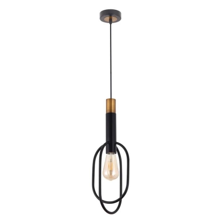 Marvin Modern Pendant Hanging Lamp Light Metal Black Gold