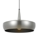 Sabra Industrial Pendant Hanging Lamp Light Nickel Silver Nickel