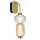 Torso Modern Wall Lamp Light Metal Glass Brass Polished