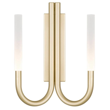 Joshua Modern Wall Lamp Light Metal Acrylic Gold Matte