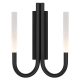 Joshua Modern Wall Lamp Light Metal Acrylic Black Matte