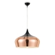 Polk Modern Pendant Hanging Lamp Light Metal Copper Black